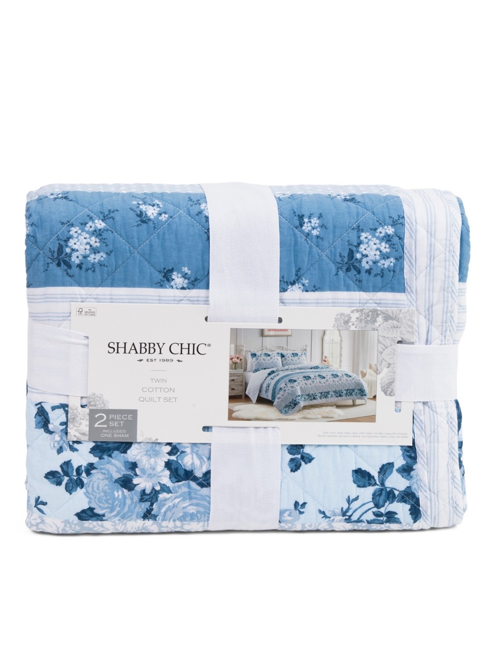 🎉LAST PIECE🎉Shabby Chic Cotton‎ Quilt Set